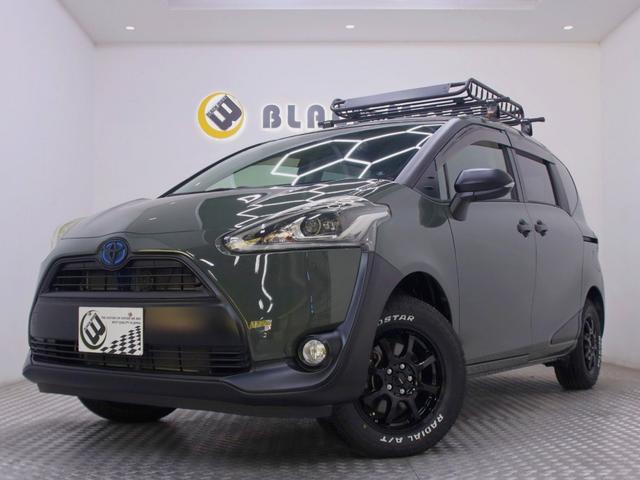 シエンタ ハイブリッドG 新品ホイール/新品タイヤ/新品リフトアップ/新品ルーフキャリア/TSS/両側電動スライドドア/SDナビ/バックカメラ/シートヒーター/ドライブレコーダー/プリクラッシュ/レーンキープ/オートハイビーム(11枚目)