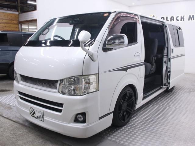 レジアスエースバン ロングスーパーＧＬ　ハイエースレジアスカスタムカー最　安／４１５コブラ／バッドフェイス／後席モニタ／バットラッカーＡＷ／ベッドキット／ローダウン／新品シートカバー・ＬＥＤテール／バックカメラ（13枚目）