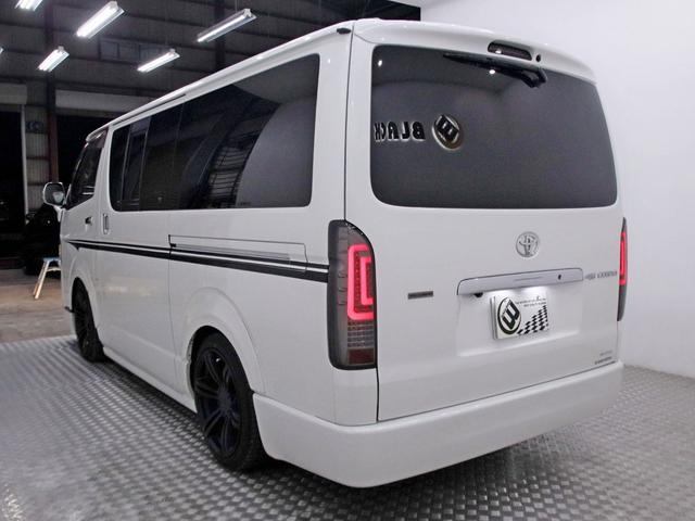 レジアスエースバン ロングスーパーＧＬ　ハイエースレジアスカスタムカー最　安／４１５コブラ／バッドフェイス／後席モニタ／バットラッカーＡＷ／ベッドキット／ローダウン／新品シートカバー・ＬＥＤテール／バックカメラ（21枚目）