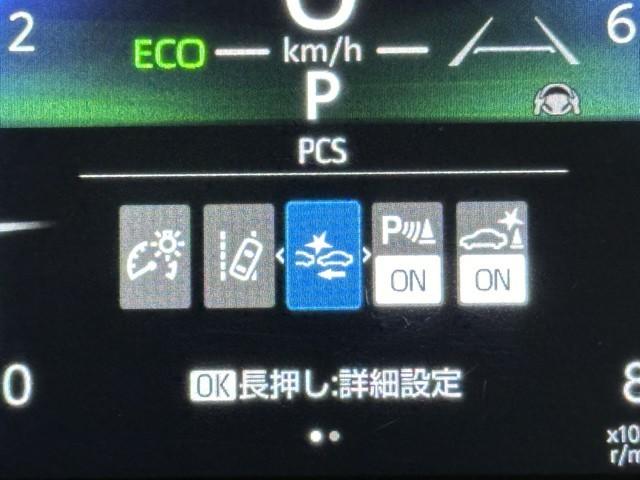 ヤリスクロス Ｇ　ＥＴＣ装備　リヤカメラ　点検記録簿　スマートエントリー　イモビライザー　オートエアコン　アルミホイール　キーレス　パワーウィンドウ　クルコン　ＡＢＳ　ドライブレコーダー　エアバッグ　パワーステアリング（9枚目）