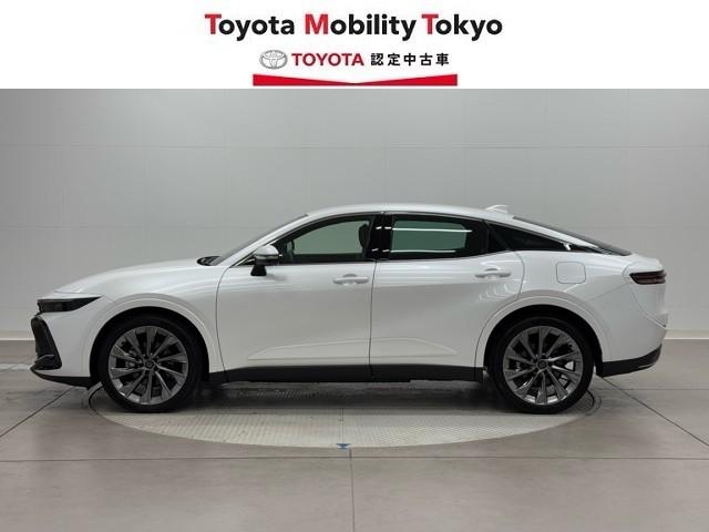 クラウンクロスオーバー Gアドバンスド・レザーパッケージ TSS レザー フルセグTV パワーシート LEDヘッドライト クルーズコントロール Bカメラ ドライブレコーダ オートエアコン アルミホイル ワンオーナー ETC付 横滑り防止装置 4WD TV(3枚目)