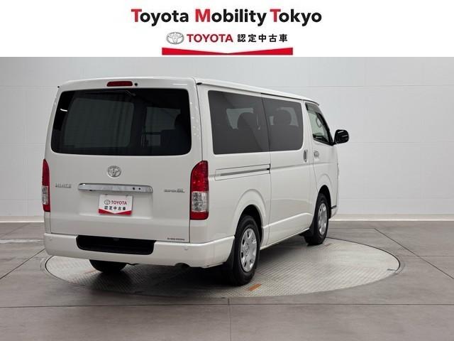 ハイエースバン ロングスーパーGL Wエアコン Bカメラ LEDライト パワーウインドウ 横滑防止 ドライブレコーダー DVD視聴可 キーレスエントリー オートエアコン ETC パワーステ 記録簿有 ABS ミュージックプレイヤー接続可(2枚目)