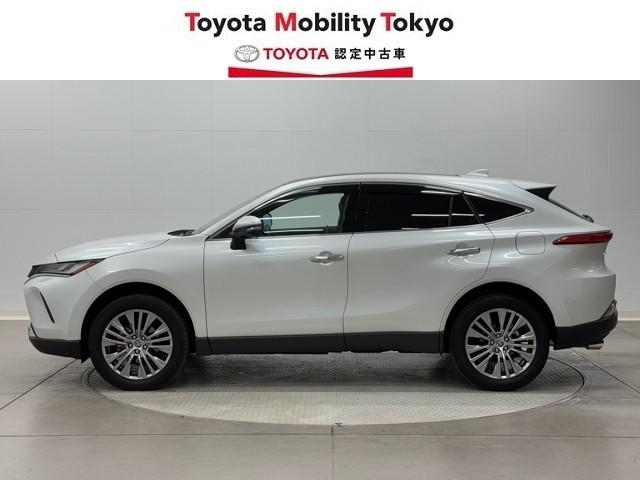 ハリアーハイブリッド Z レザーパッケージ パノラマサンルーフ 地デジ 横滑防止 盗難防止システム Bモニター 革 LEDライト パワーウィンドウ クルコン スマートキ- 助手席エアバック パワーシート エアバッグ オートエアコン ナビTV(3枚目)