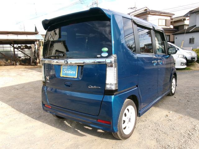 N-BOXカスタム G SSパッケージ 両側パワースライド 社外HDDナビ フルセグTV バックカメラ ETC ドライブレコーダー 社外アルミ(8枚目)