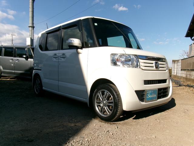 N-BOX G SSパッケージ 両側パワースライドドア 純正ナビ TV バックカメラ 純正アルミ(3枚目)