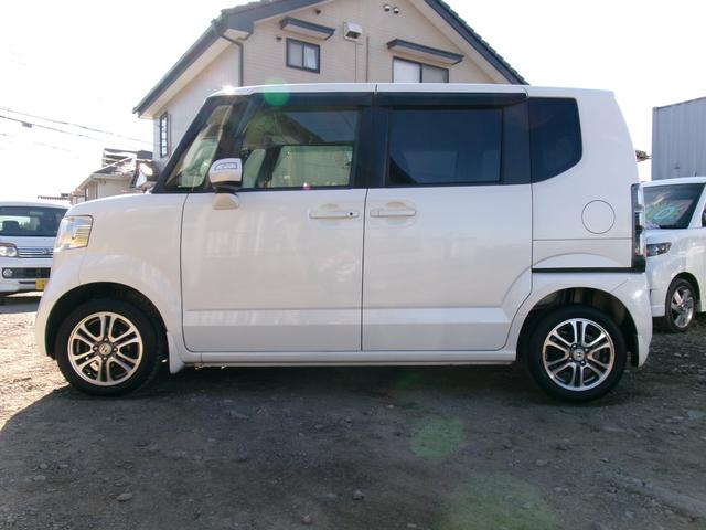 N-BOX G SSパッケージ 両側パワースライドドア 純正ナビ TV バックカメラ 純正アルミ(4枚目)