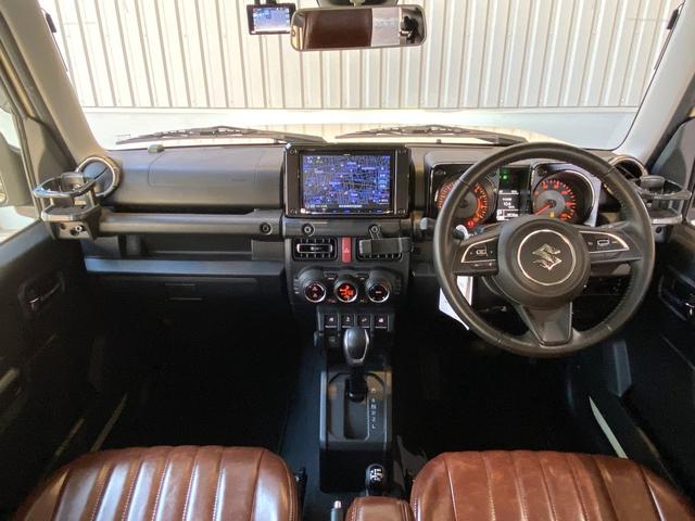 ジムニー ＸＣ　【前後バンパーＬＩＮＥ－Ｘ施工】【ルーフＬＩＮＥ－Ｘ施工】【ドアミラーＬＩＮＥ－Ｘ施工】【ＤＥＡＮ　コロラドＡＷ】【ＴＯＹＯ　ＯＰＥＮＣＯＵＮＴＲＹ　ＲＴタイヤ】【ブラウンシートカバー】【ケンウッドナ（2枚目）