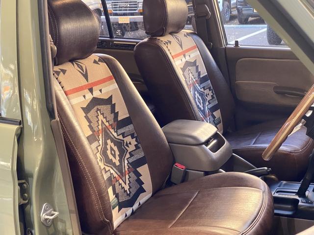 ランドクルーザープラド TXリミテッド 【後期モデル】【丸目フェイス】【茶内装】【TOYOTAグリル】【ペンドルトン×ビンテージブラウンシートカバー】【クラシックウッドステアリング】【パナソニック フルセグナビ】【バックカメラ】【ETC】(13枚目)