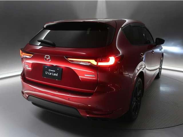 CX-60 3.3 XDハイブリッド エクスクルーシブ スポーツ ディー MRCC 本革シート スマートキー 横滑り防止装置 LEDヘッドライト メモリーナビ ETC シートヒーター パワーシート バックカメラ 4WD アイドリングストップ ナビ&TV アルミホイール(3枚目)