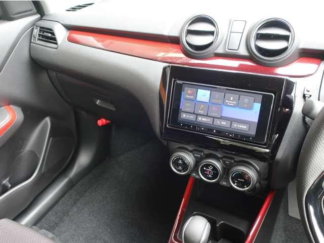 スイフトスポーツ スポーツ 1.4 被害軽減ブレーキ Aストップ 横滑り防止システム セキュリティ シ-トヒ-タ- SRS ABS付 ナビTV Wエアバック LEDヘットランプ 自動追従 全席PW フルオートエアコン パワーステアリング(6枚目)