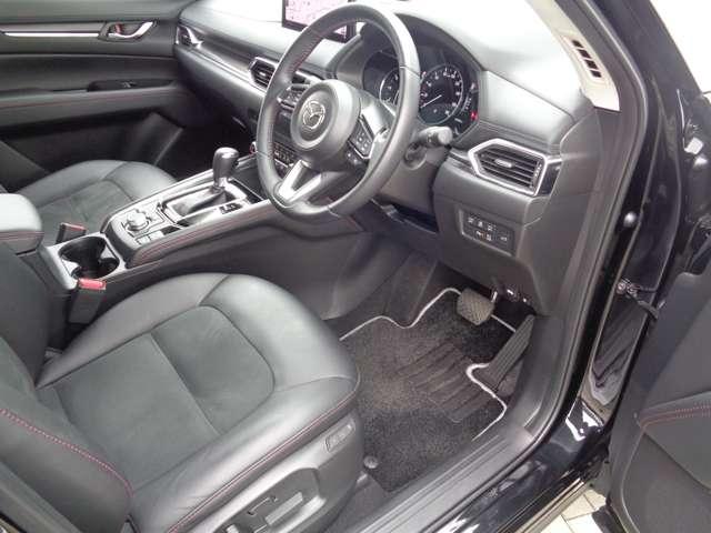 CX-5 2.2 XD ブラックトーンエディション ディーゼルターボ LEDライト アドバンスドキー クリアランスソナー ETC 運転席パワーシート 前席シートヒーター ターボ DSC ナビTV バックカメラ 盗難防止装置 キーフリー フロントカメラ i-stop(6枚目)