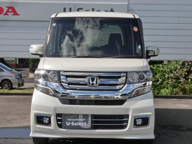 N-BOXカスタム GターボSSパッケージ ECON Bモニター VSA 盗難防止システム AAC ナビTV サイドカーテンエアバック パワステ Wエアバッグ Sヒーター ベンチシート 運転席エアバッグ ターボ車 ETC車載器 DVD ABS(7枚目)