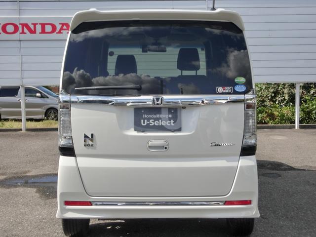 N-BOXカスタム GターボSSパッケージ ECON Bモニター VSA 盗難防止システム AAC ナビTV サイドカーテンエアバック パワステ Wエアバッグ Sヒーター ベンチシート 運転席エアバッグ ターボ車 ETC車載器 DVD ABS(10枚目)