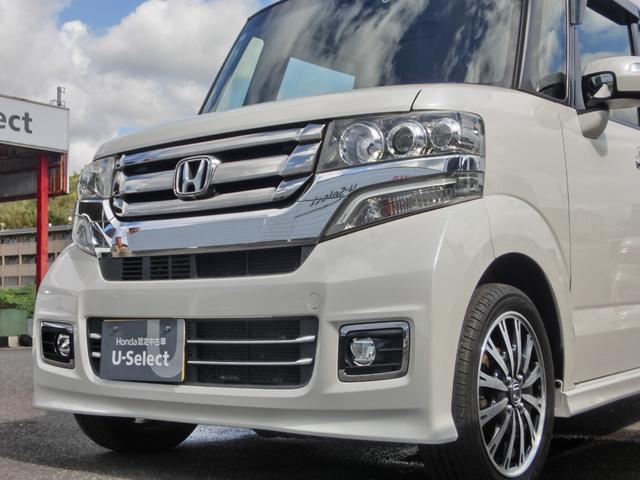 N-BOXカスタム GターボSSパッケージ ECON Bモニター VSA 盗難防止システム AAC ナビTV サイドカーテンエアバック パワステ Wエアバッグ Sヒーター ベンチシート 運転席エアバッグ ターボ車 ETC車載器 DVD ABS(62枚目)