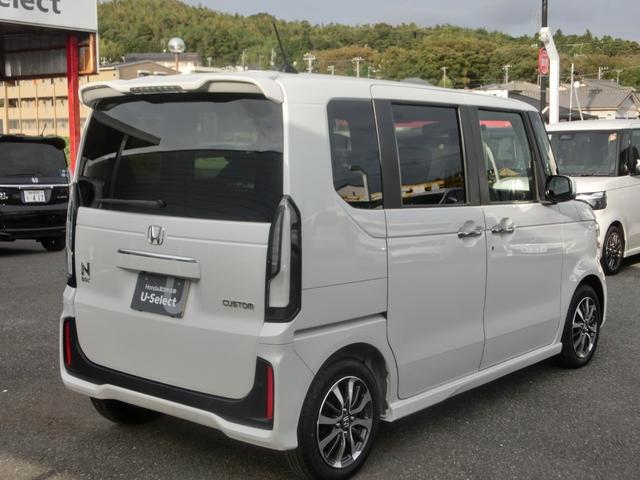 N-BOXカスタム ベースグレード 運転支援装置 純正ナビゲーション Rカメラ ETC 片側電動スライドドア LEDオートライト ナビ連動3カメラ式ドライブレコーダー 電子パーキングブレーキ ブレーキホールド Bluetooth対応(11枚目)