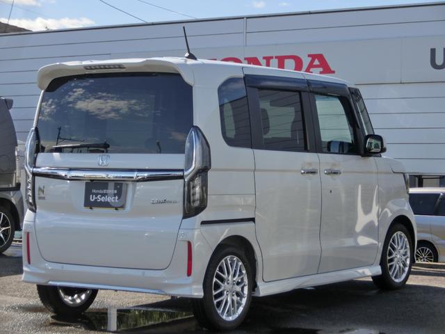 N-BOXカスタム Lターボ 安全運転支援装置 純正9インチナビ Rカメラ ドライブレコーダー ETC LEDオートライト 両側電動スライドドア CD録音機能 Bluetooth対応 シートヒーター 電子パーキングブレーキ PS(13枚目)