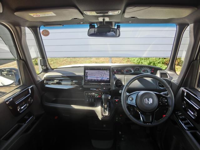 N-BOXカスタム Lターボ 安全運転支援装置 純正9インチナビ Rカメラ ドライブレコーダー ETC LEDオートライト 両側電動スライドドア CD録音機能 Bluetooth対応 シートヒーター 電子パーキングブレーキ PS(30枚目)
