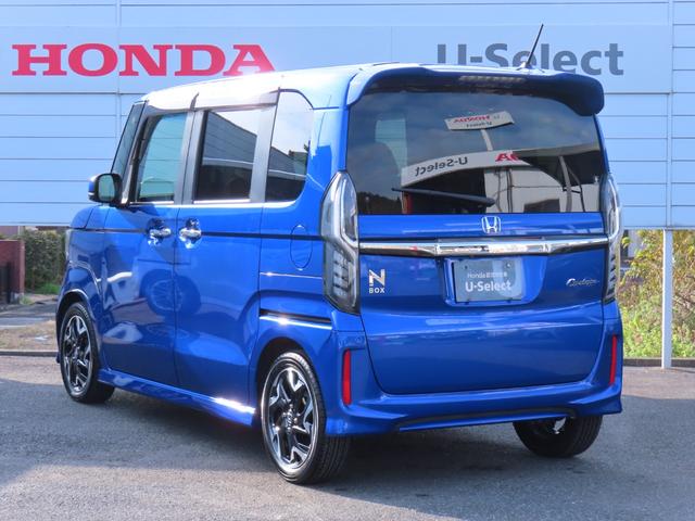 N-BOXカスタム G・EXターボホンダセンシング 運転支援装置 純正ナビゲーション Rカメラ ETC 2カメラ式ドライブレコーダー 両側電動スライドドア LEDオートライト パドルシフト DVD再生 ミュージックサーバー Bluetooth対応 AC(11枚目)