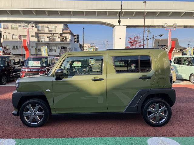 タフト Gターボ ダーククロムベンチャー 10インチナビ フルセグ 保証1年間・距離無制限付き DVD再生 CD再生 オートエアコン 電動パーキングブレーキ オートブレーキホールド機能 シートヒーター アイドリングストップ スカイフィールトップ 前後コーナーセンサー(23枚目)