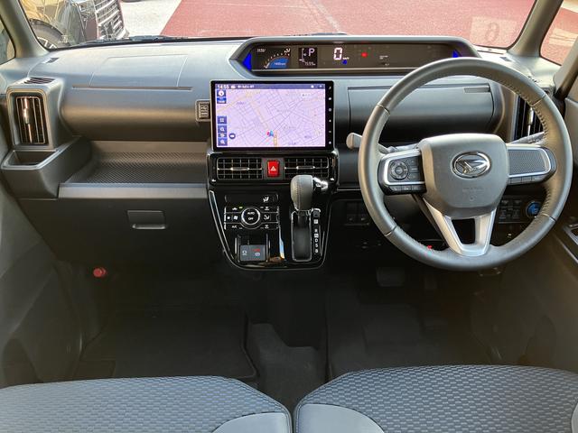 タント カスタムＲＳ　純正１０インチナビ　パノラマモニター　ＥＴＣ　保証１年間・距離無制限付き　電動パーキングブレーキ　オートブレーキホールド機能　ナビ連動前後方ドラレコ　前後コーナーセンサー　シートヒーター　両側電動スライドドア　ＨＤＭＩ接続　ＵＳＢ入力端子（3枚目）