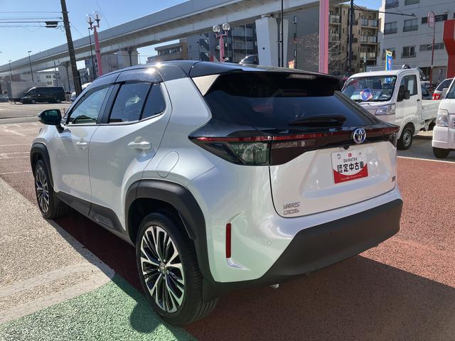 ヤリスクロス ハイブリッドZ ナビ 全周囲カメラ ETC2.0 保証1年間・距離無制限付き シートヒーター ステアリングヒーター ACC BSM 前後コーナーセンサー 電動パーキングブレーキ オートブレーキホールド機能 AC100V電源 ン転籍電動シート(27枚目)