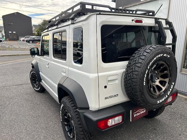 ジムニーノマド FC 4WD パイオニア9インチナビTV Bカメラ 2.0ETC デジタルインナーミラー型Dレコーダー前後 ルーフキャリア Rラダー社外16インチAW オープンカントリーRTタイヤ 純正マット(7枚目)