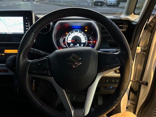 スペーシアカスタム ハイブリッドXS ワンオーナーカー スズキセーフティサポート ナビTV ETC Bカメラ Dレコーダー 禁煙車 ハーフレザー クルーズコントロール(28枚目)