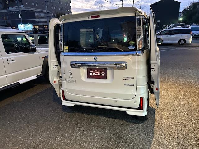 スペーシアカスタム ハイブリッドXS ワンオーナーカー スズキセーフティサポート ナビTV ETC Bカメラ Dレコーダー 禁煙車 ハーフレザー クルーズコントロール(35枚目)