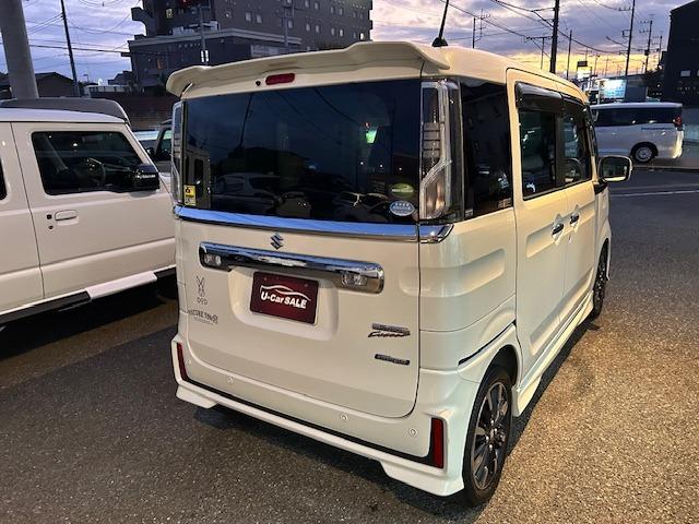 スペーシアカスタム ハイブリッドXS ワンオーナーカー スズキセーフティサポート ナビTV ETC Bカメラ Dレコーダー 禁煙車 ハーフレザー クルーズコントロール(37枚目)