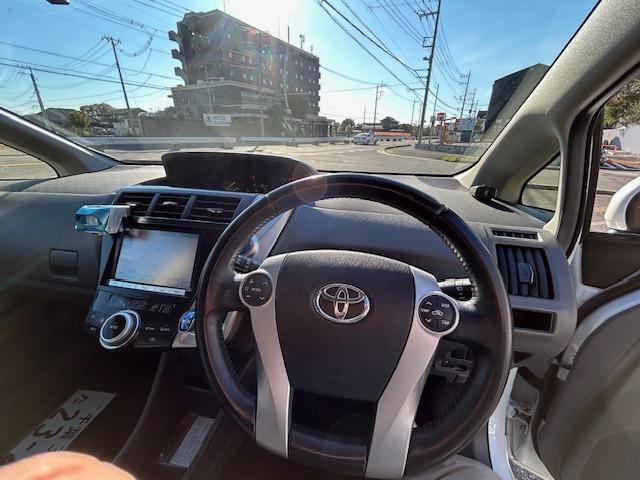 プリウスアルファ Ｓツーリングセレクション　純正ナビＴＶ　ＥＴＣ　Ｂカメラ　モデリスタエアロ（20枚目）