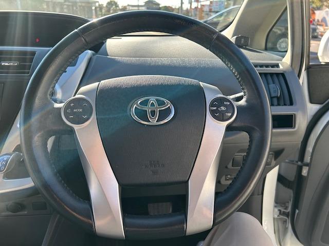 プリウスアルファ Ｓツーリングセレクション　純正ナビＴＶ　ＥＴＣ　Ｂカメラ　モデリスタエアロ（28枚目）