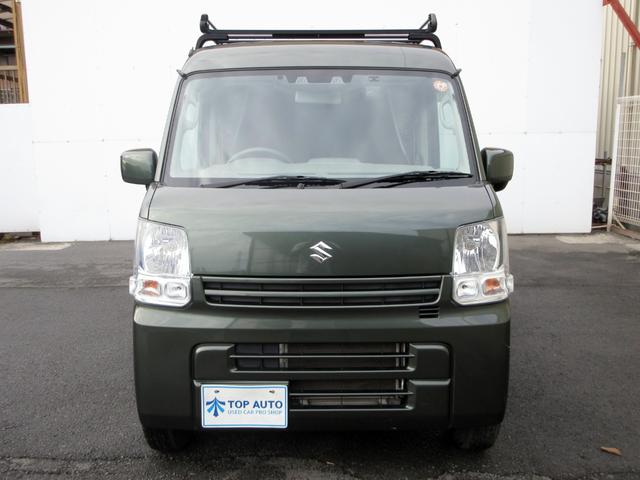 エブリイ ＰＣリミテッド　セーフティサポート装着車　ハイルーフ　修復歴無し　デュアルカメラブレーキ　４ＡＴ　ナビ　フルセグ　Ｂｌｕｅｔｏｏｔｈオーディオ　ＤＶＤ再生　バックカメラ　ＥＴＣ　前後ドライブレコーダー　キーレス（3枚目）