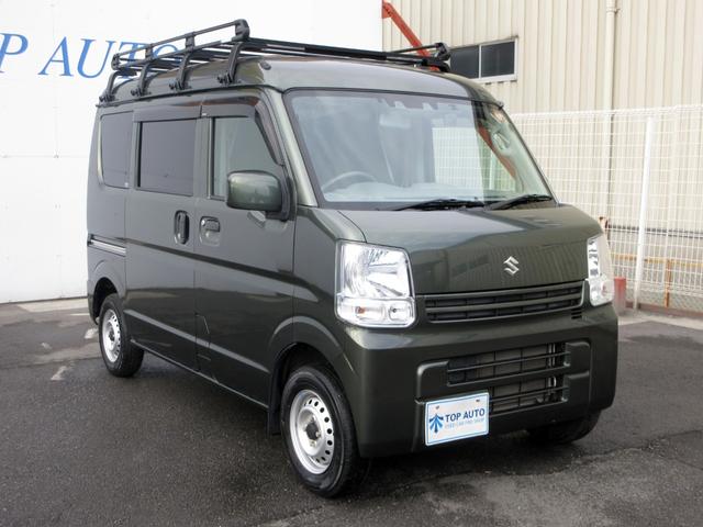 エブリイ ＰＣリミテッド　セーフティサポート装着車　ハイルーフ　修復歴無し　デュアルカメラブレーキ　４ＡＴ　ナビ　フルセグ　Ｂｌｕｅｔｏｏｔｈオーディオ　ＤＶＤ再生　バックカメラ　ＥＴＣ　前後ドライブレコーダー　キーレス（11枚目）