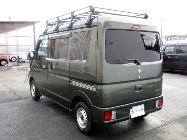 エブリイ ＰＣリミテッド　セーフティサポート装着車　ハイルーフ　修復歴無し　デュアルカメラブレーキ　４ＡＴ　ナビ　フルセグ　Ｂｌｕｅｔｏｏｔｈオーディオ　ＤＶＤ再生　バックカメラ　ＥＴＣ　前後ドライブレコーダー　キーレス（17枚目）