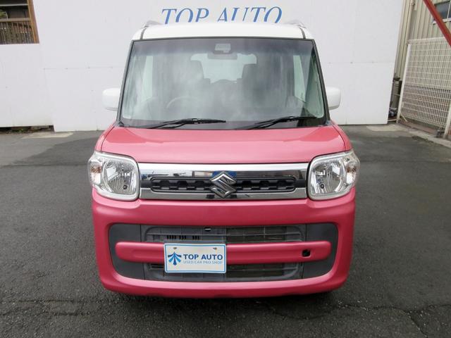 スペーシア ハイブリッドＸ　２トーンルーフパッケージ装着車　ナビ　フルセグ　Ｂｌｕｅｔｏｏｔｈ　ＤＶＤ　バックカメラ　ＥＴＣ　ドライブレコーダー　シートヒーター　デュアルセンサーブレーキ　アクセル踏み間違い防止　障害物センサー（3枚目）