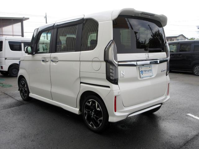 N-BOXカスタム G・Lターボホンダセンシング アダプティブクルーズコントロール ハーフレザーシート パドルシフト ナビ バックカメラ フルセグ Bluetooth接続 DVD再生 ETC Wパワースライドドア 衝突軽減ブレーキ 後席ロールシェード(17枚目)