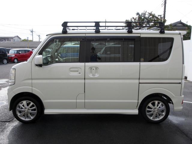 スクラムワゴン PZターボ 修復歴無し ワンオーナー ナビ フルセグ Bluetooth DVD再生 バックカメラ ETC ドライブレコーダー パワースライド 衝突被害軽減ブレーキ 8脚ルーフキャリア プッシュスタート(9枚目)
