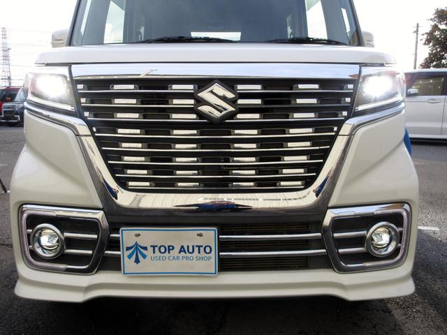 スペーシアカスタム ハイブリッドＸＳ　両側パワースライド　ハーフレザーシート　シートヒーター　衝突被害軽減ブレーキ　ＴＶ　ＤＶＤ再生　バックカメラ　ＥＴＣ　ＬＥＤヘッドライト　純正アルミホイール　レーンキープアシスト（57枚目）