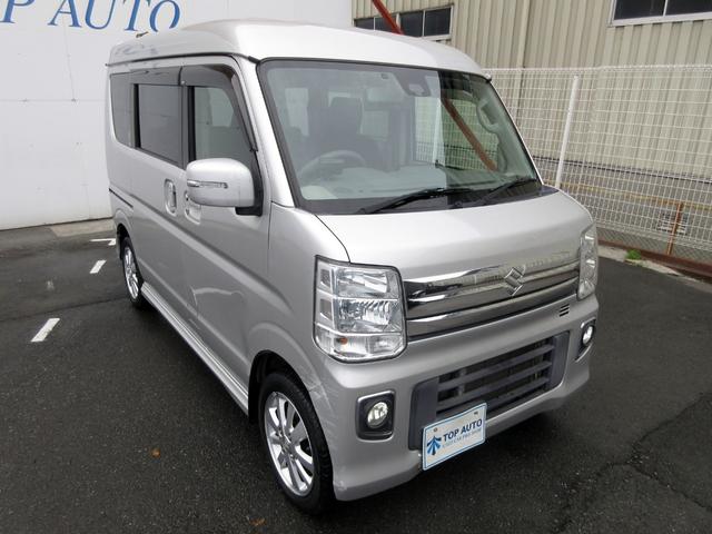 エブリイワゴン ＰＺターボスペシャル　ハイルーフ　修復歴無し　ワンオーナー　メモリーナビ　フルセグ　Ｂｌｕｅｔｏｏｔｈ　バックカメラ　ＥＴＣ２．０　衝突被害軽減ブレーキ　両側電動スライドドア　オートステップ　ＨＩＤライト　フォグライト（11枚目）