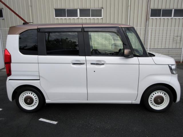 N-BOX G・Lホンダセンシング カッパーブラウンスタイル 修復歴無し ワンオーナー ナビ フルセグ DVD再生 Bluetooth バックカメラ ETC 両側パワースライド LEDヘッドライト アダプティブクルーズコントロール 衝突軽減ブレーキ レーンキープ(7枚目)