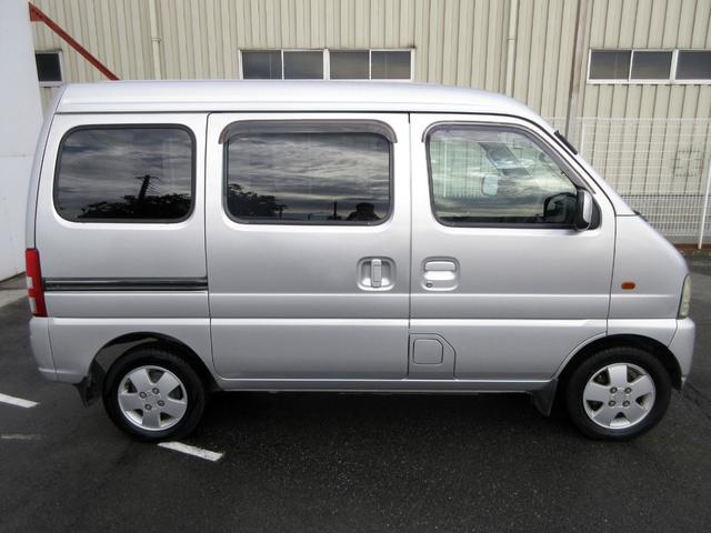 エブリイワゴン ジョイポップターボ　ハイルーフ　ＨＤＤナビ　地デジＴＶ　ＤＶＤ再生　ＥＴＣ　キーレス　社外アルミホイール　後席フルフラットシート　タイミングチェーン式エンジン　４ＡＴ（7枚目）