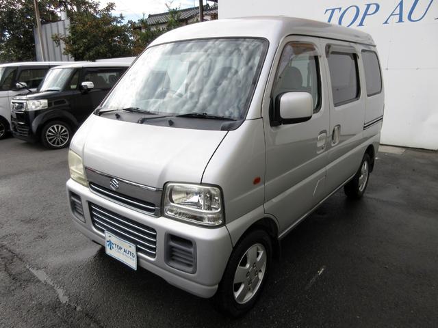 エブリイワゴン ジョイポップターボ　ハイルーフ　ＨＤＤナビ　地デジＴＶ　ＤＶＤ再生　ＥＴＣ　キーレス　社外アルミホイール　後席フルフラットシート　タイミングチェーン式エンジン　４ＡＴ（13枚目）