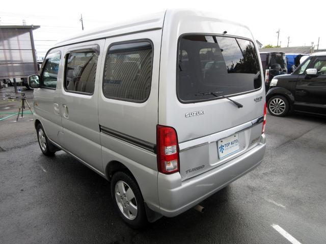 エブリイワゴン ジョイポップターボ　ハイルーフ　ＨＤＤナビ　地デジＴＶ　ＤＶＤ再生　ＥＴＣ　キーレス　社外アルミホイール　後席フルフラットシート　タイミングチェーン式エンジン　４ＡＴ（17枚目）