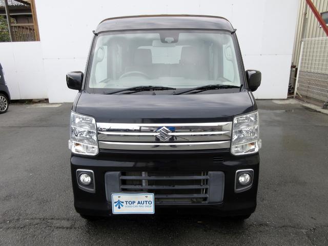 エブリイワゴン PZターボ ハイルーフ 修復歴無し メモリーナビ 地デジ バックカメラ ETC パワースライドドア 衝突被害軽減ブレーキ プッシュスタート スマートキー 純正アルミ 電動格納ミラー HIDヘッドライト フォグ(3枚目)