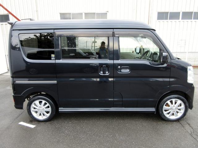 エブリイワゴン PZターボ ハイルーフ 修復歴無し メモリーナビ 地デジ バックカメラ ETC パワースライドドア 衝突被害軽減ブレーキ プッシュスタート スマートキー 純正アルミ 電動格納ミラー HIDヘッドライト フォグ(7枚目)