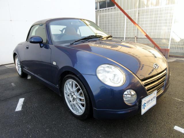 コペン アルティメットエディションＩＩ　ターボ　５ＭＴ　修復歴無し　電動ルーフ開閉　ＥＴＣ　ＭＯＭＯステ　ＲＥＣＡＲＯシート　ビルシュタインサス　純正ＢＢＳホイール　社外マフラー　メッキグリル　シートヒーター　電動ミラー　ＨＩＤヘッドライト（11枚目）