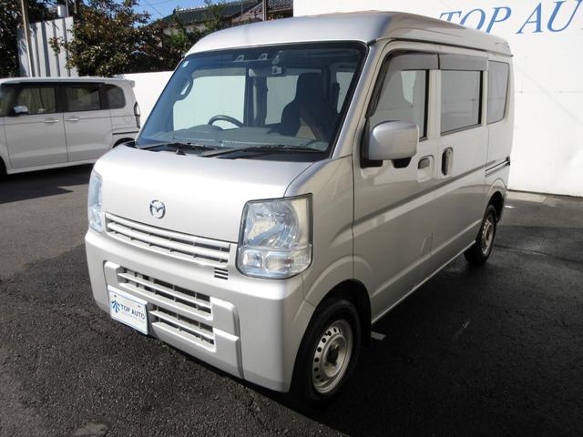 スクラム ＰＣスペシャル　ハイルーフ　４ＡＴ　デュアルカメラブレーキ　アクセル踏み間違い防止装置　障害物センサー　キーレス　パワーウィンドウ　オーバーヘッドコンソール　後席フルフラットシート　タイミングチェーン式エンジン（13枚目）