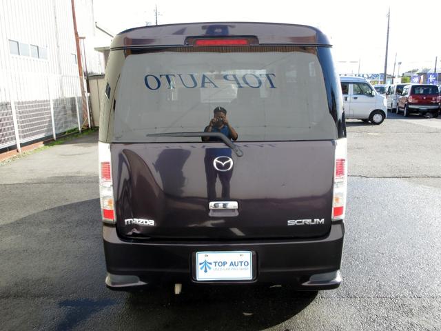 スクラムワゴン PZターボ 後期 修復歴無し HIDライト パワースライドドア 純正アルミホイール ETC 後席フルフラットシート タイミングチェーン式エンジン(5枚目)