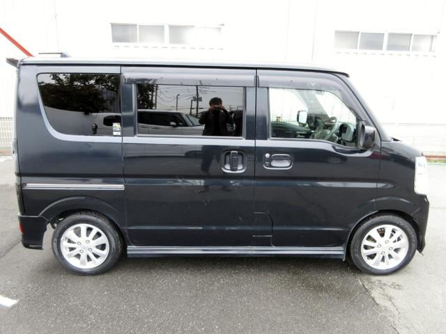 エブリイワゴン ＰＺターボ　パワースライドドア　プッシュスタート　スマートキー　衝突軽減ブレーキ　ＥＴＣ　ミラー型ドラレコ　電格ミラー　ＨＩＤオートライト　フォグ　社外スモークテール　５面スモークフィルム　後席フルフラット（7枚目）