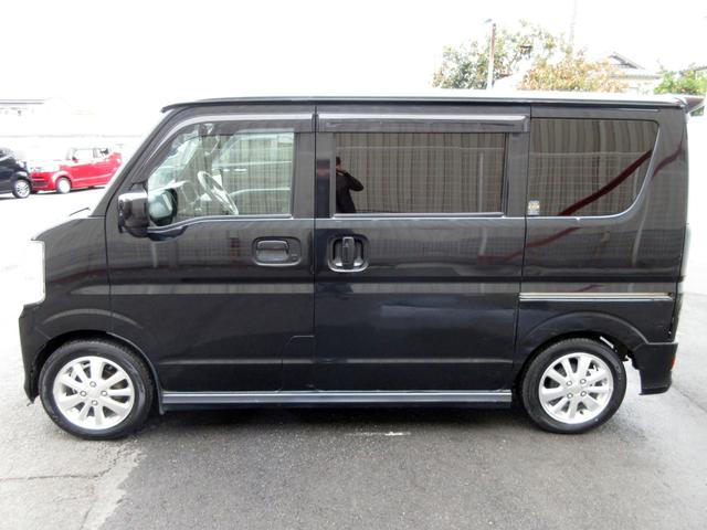 エブリイワゴン ＰＺターボ　パワースライドドア　プッシュスタート　スマートキー　衝突軽減ブレーキ　ＥＴＣ　ミラー型ドラレコ　電格ミラー　ＨＩＤオートライト　フォグ　社外スモークテール　５面スモークフィルム　後席フルフラット（9枚目）